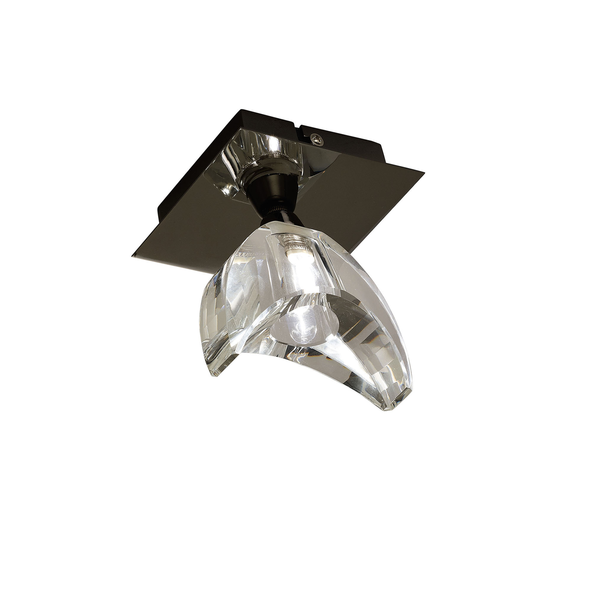 M1457BC  Eclipse BC Crystal Ceiling 1 Light